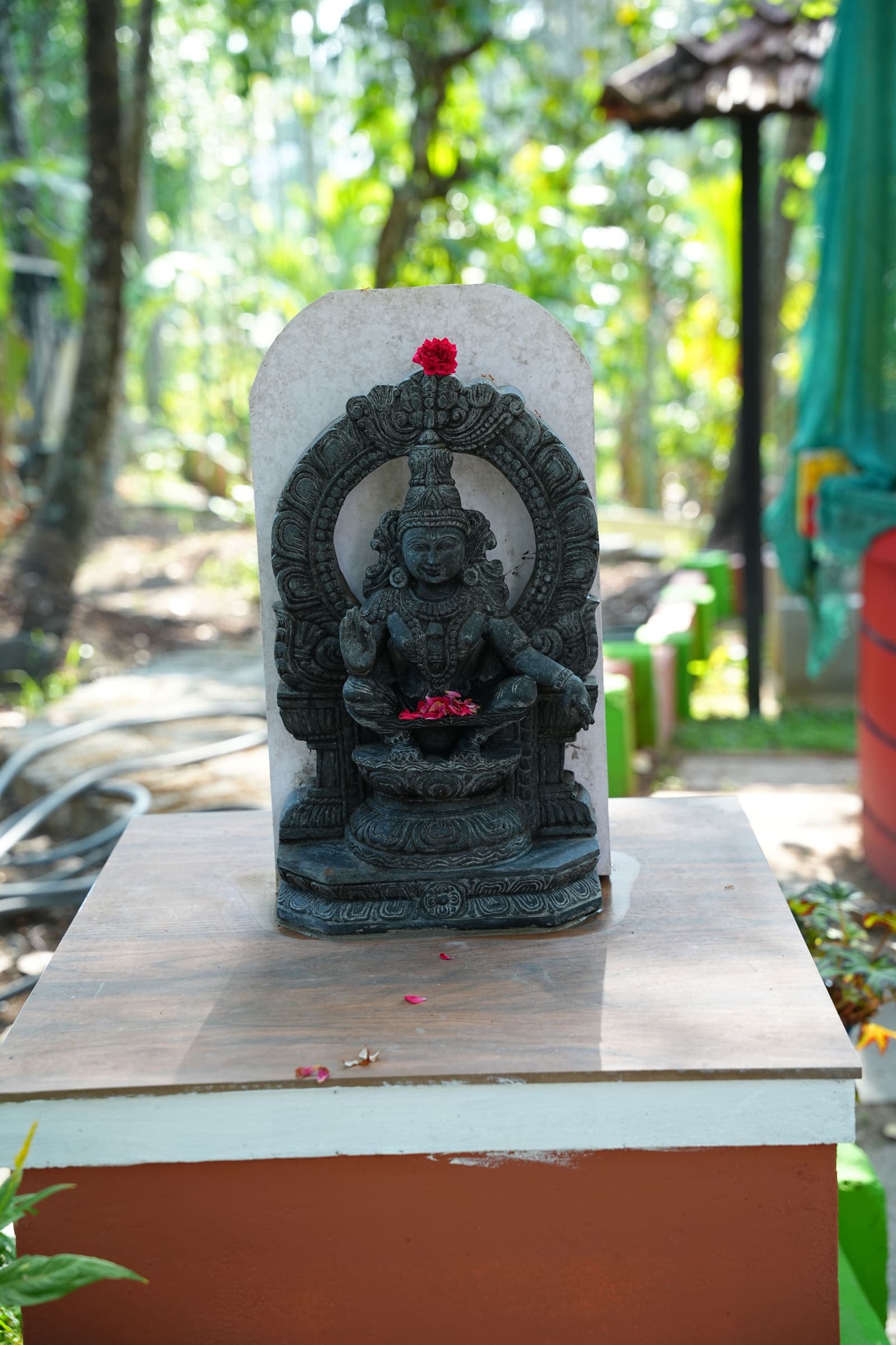 Ganesha Stone Garden — Kaivalyam Homestay, Padichira, Wayanad