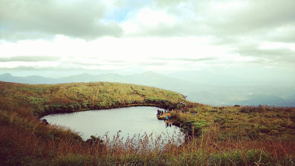 Chembra Heart Lake — Mountain Sites near Kaivalyam Homestay, Wayanad