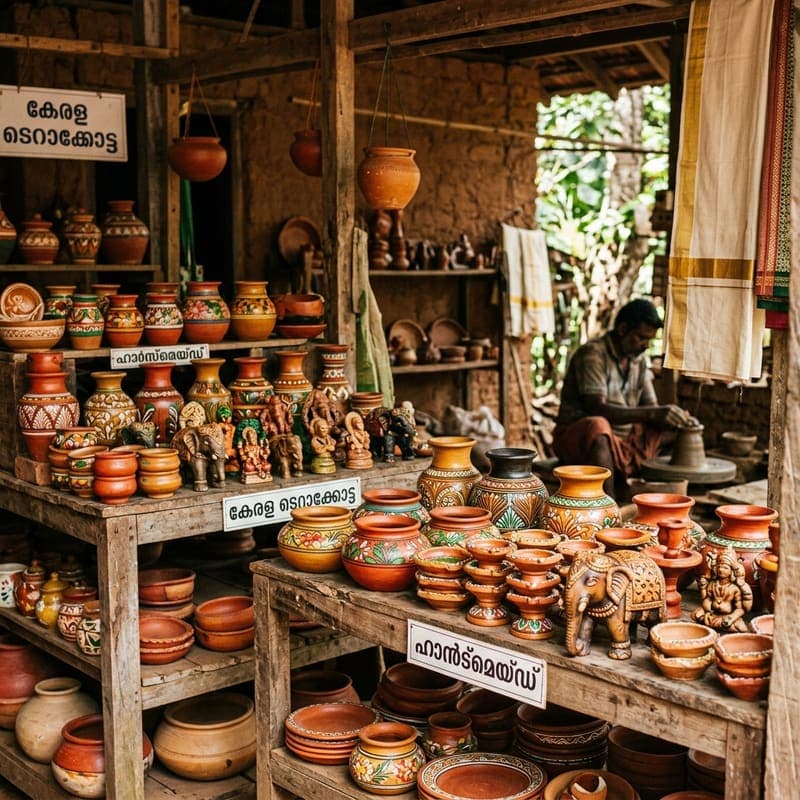Pottery Decor — Specialty & Gift Shops near Kaivalyam Homestay, Wayanad